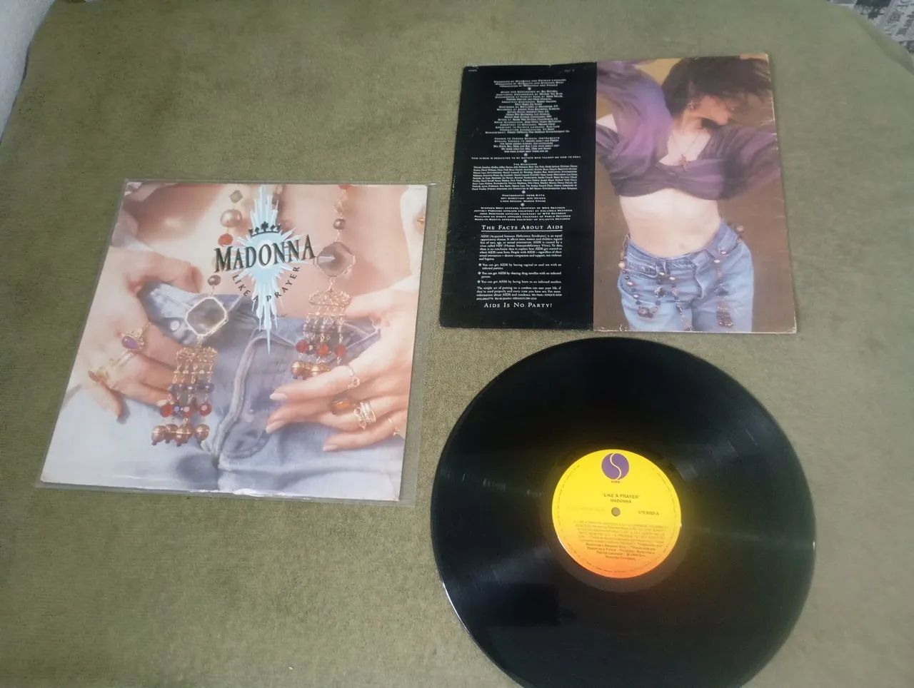 Lp Disco Vinil MADONNA com Encarte ÓTIMO ESTADO 