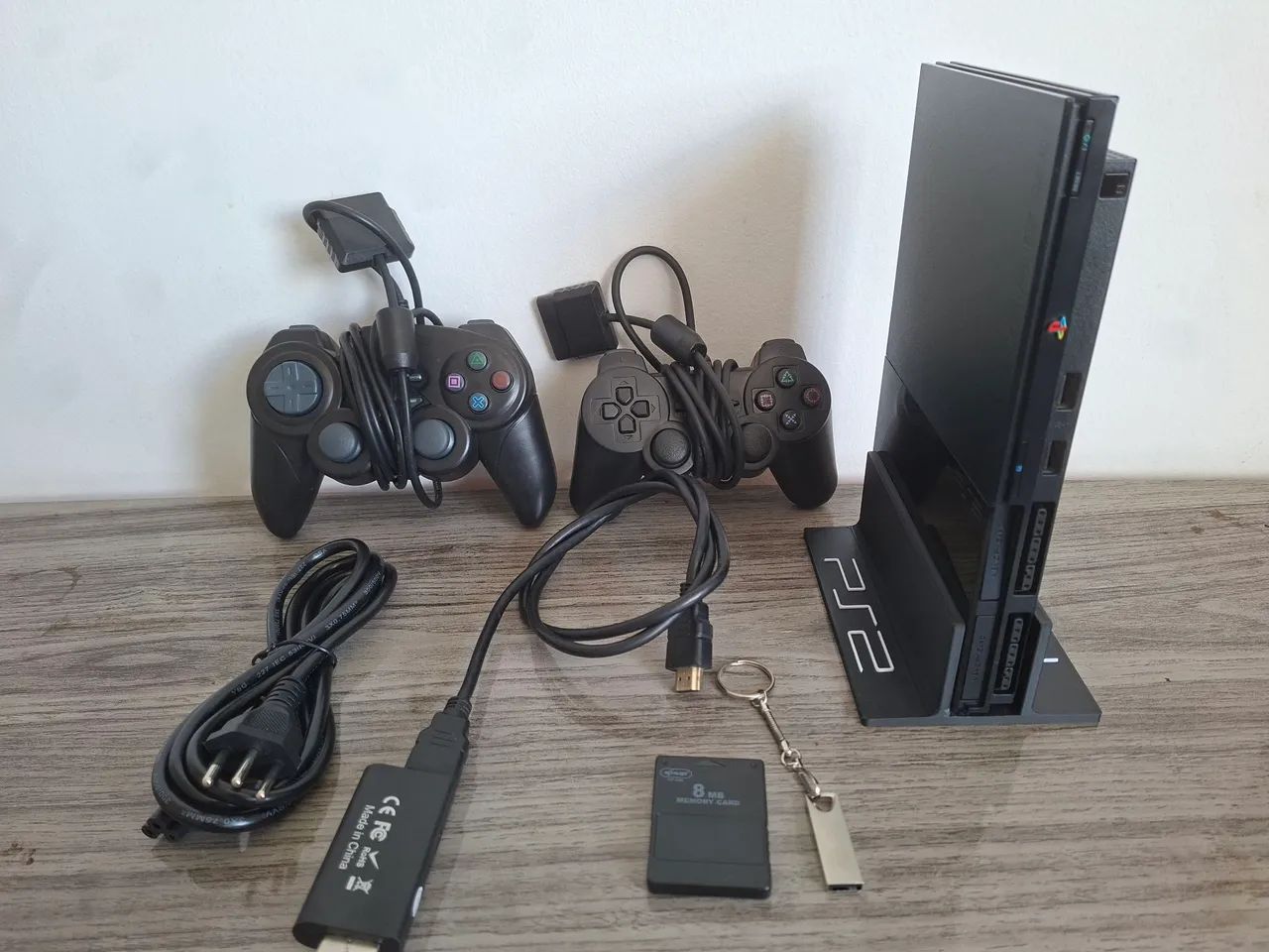 PLAYSTATION 2 SLIM COMPLETO 
