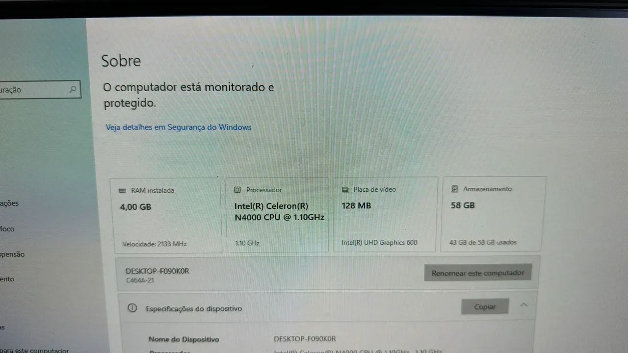 Computador semi novo com impressora scaner  - Foto 2