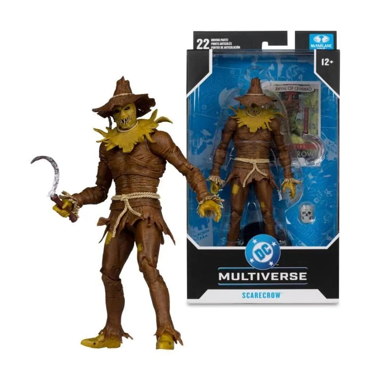 Figure Scarecrow (DC Classic) ESPANTALHO - DC Multiverse - 7? Scale - McFarlane - Foto 4