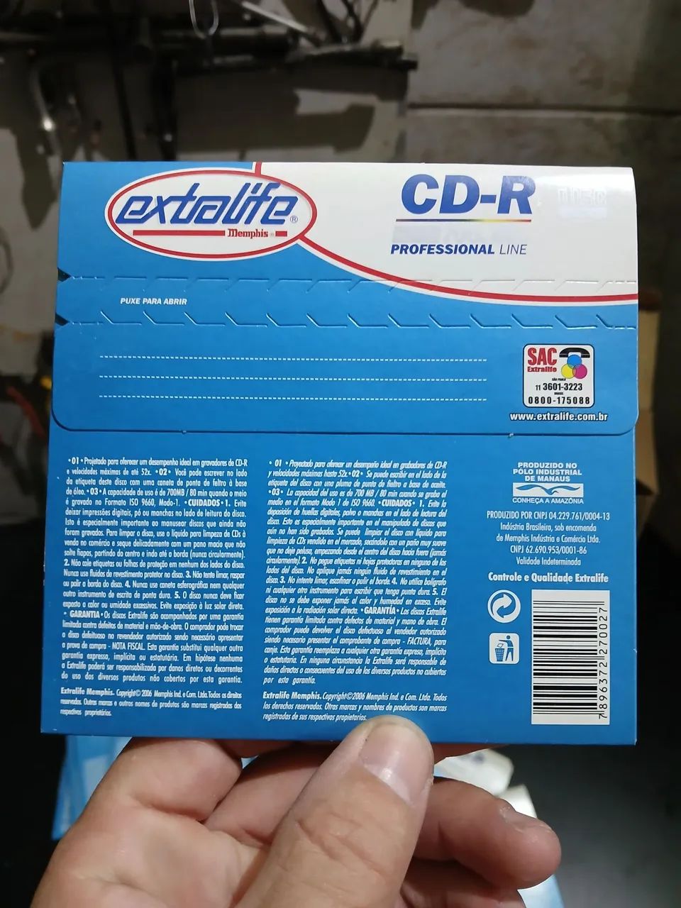 CD ou cd-r virgem para gravação de áudio  - Foto 3