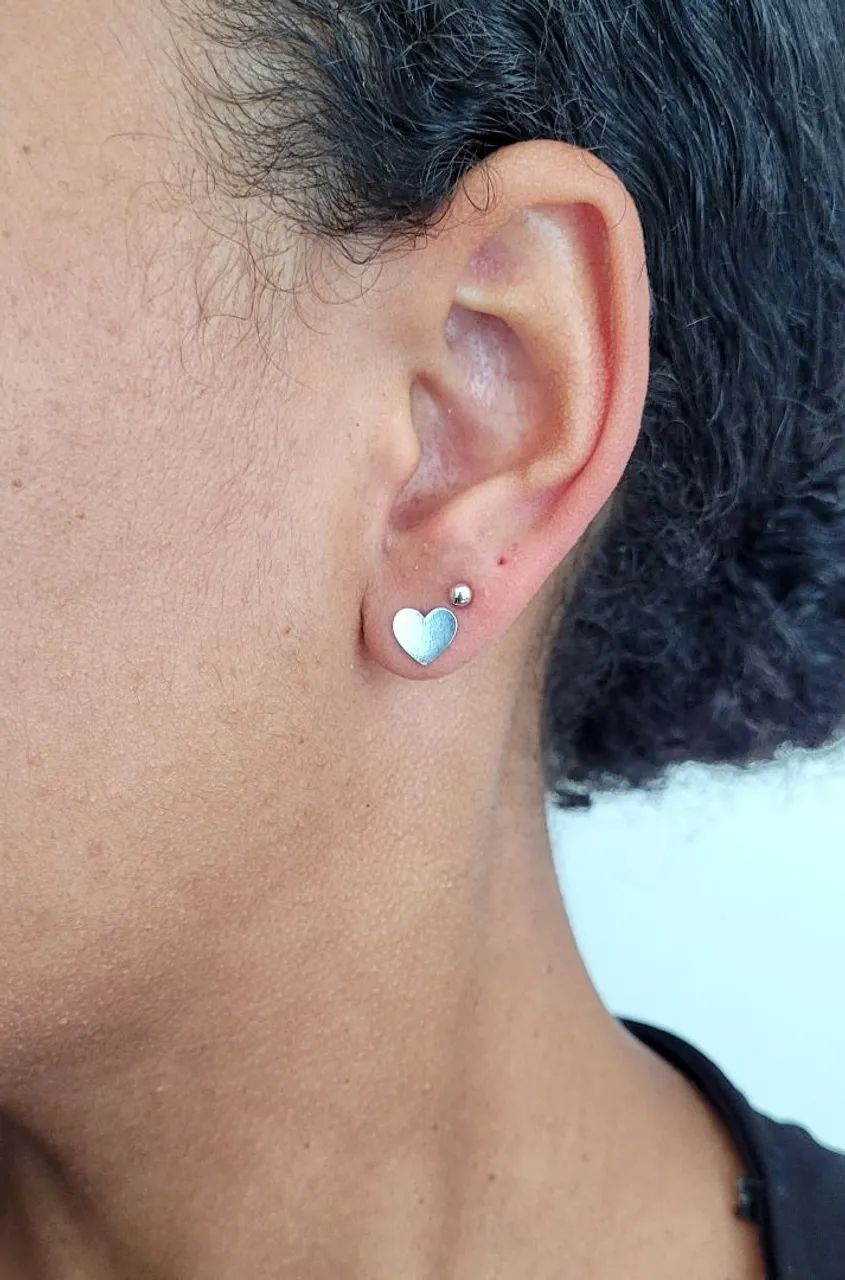 Brincos em Ouro 18k Branco  - Foto 2