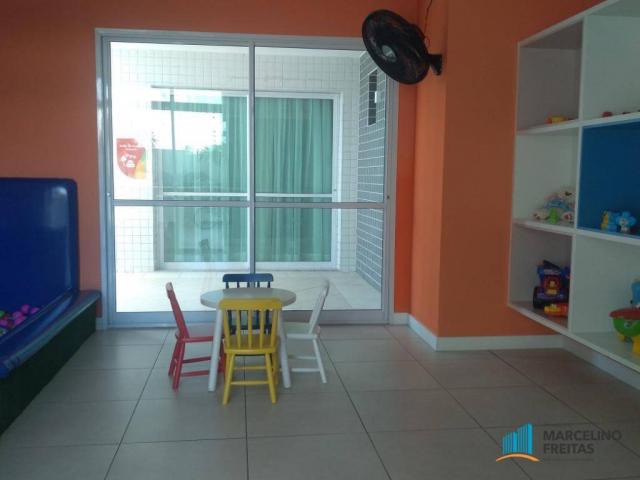 Apartamento com 3 dormitórios para alugar, 110 m² por r$ 2.079,00/mês - salinas - fortalez - Foto 19
