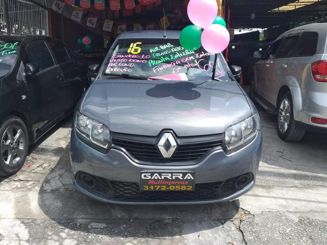 Sandero 2016 ENT : 0 + x 990,00 gnv pronta entrega