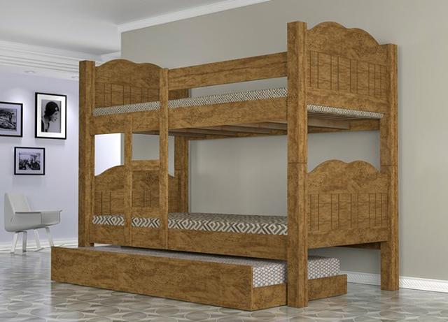 Beliche madri e cama auxiliar 100% MDF zap *