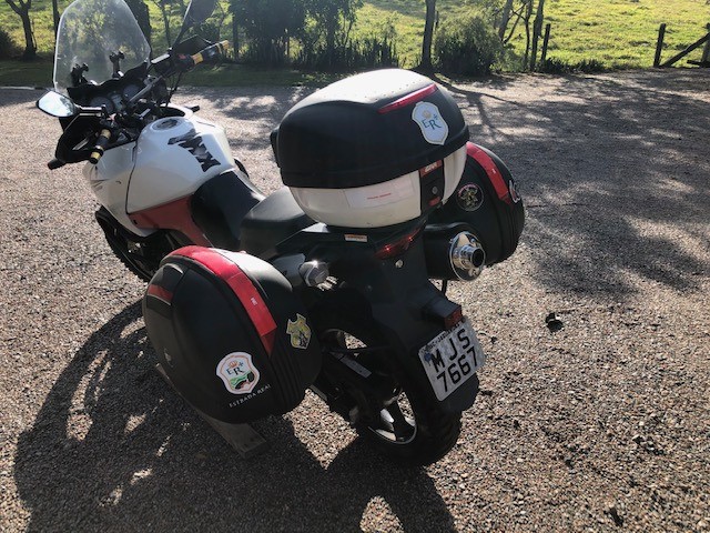 MOTO SUZUKI VSTROM