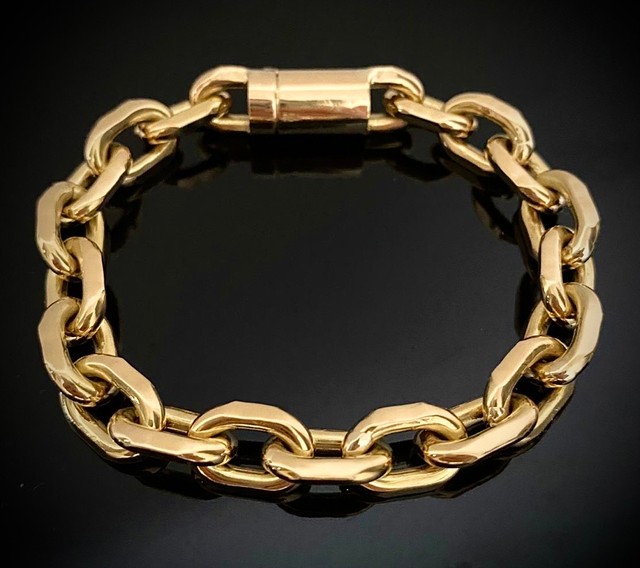 Pulseira  em ouro 18k 70 gramas Maciça  - Foto 2