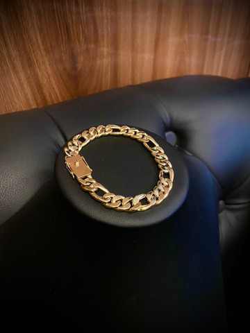 Pulseira em ouro 18k 750 20 gramas - Foto 6