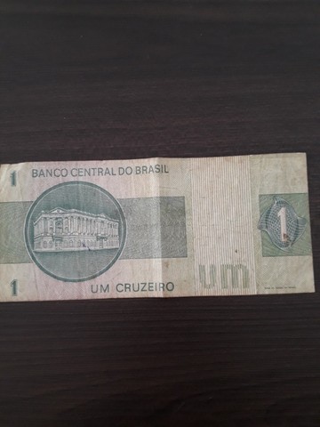 Nota 1 Cruzeiro - Brasil- Usada - Foto 2