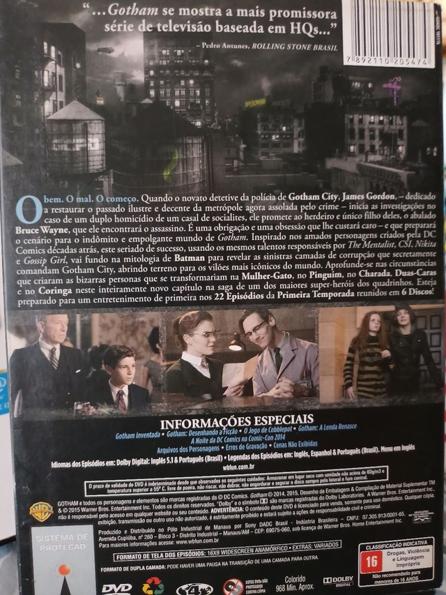 A Primeira Temporada Completa de Gotham  - Foto 2