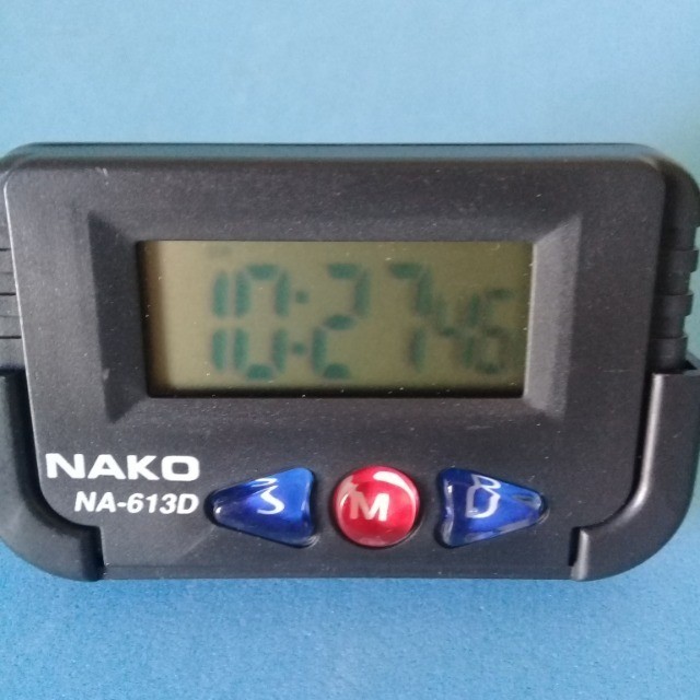 Relógio digital Nako de colar painel veículo - Foto 2