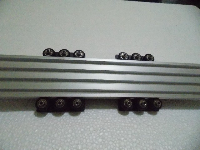 Perfil de Alumino, duas barras de 3 metros cada,  com  20X40mm, novas - Foto 5