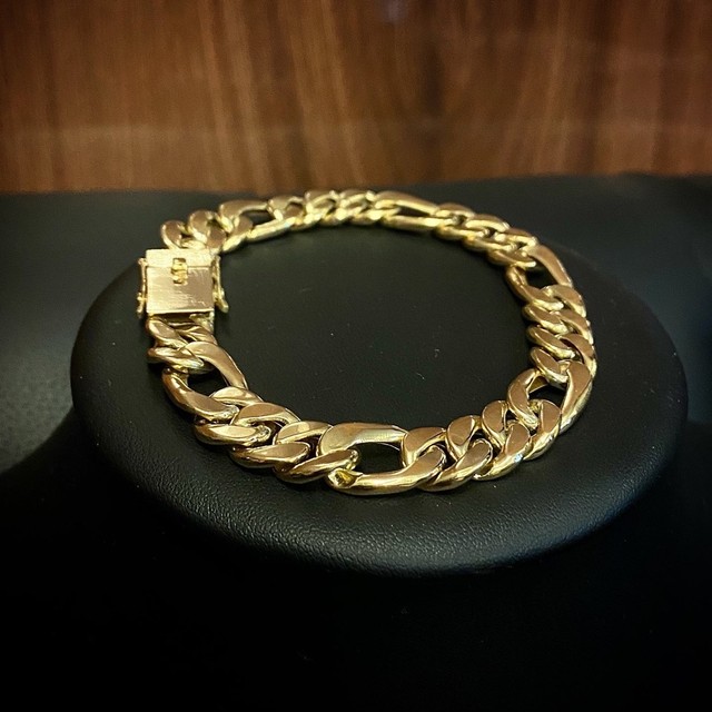 Pulseira em ouro 18k 750 20 gramas - Foto 3
