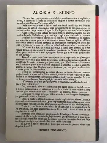 Livro Alegria e Triunfo - Foto 2