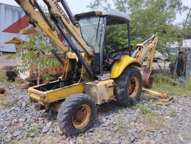 Retro new Holland LB 110 , 4x4 repasse 