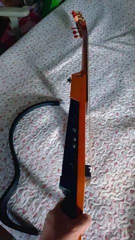 Violão Yamaha silent 100n - Foto 5