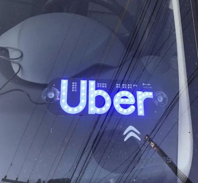 Placa Uber e 99 