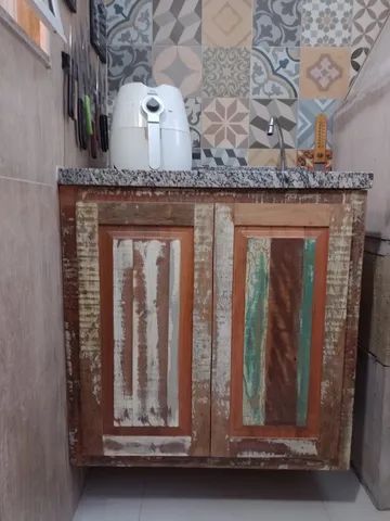Peça Seu Orçamento Lavabo De Demolição Com Patina - Foto 3
