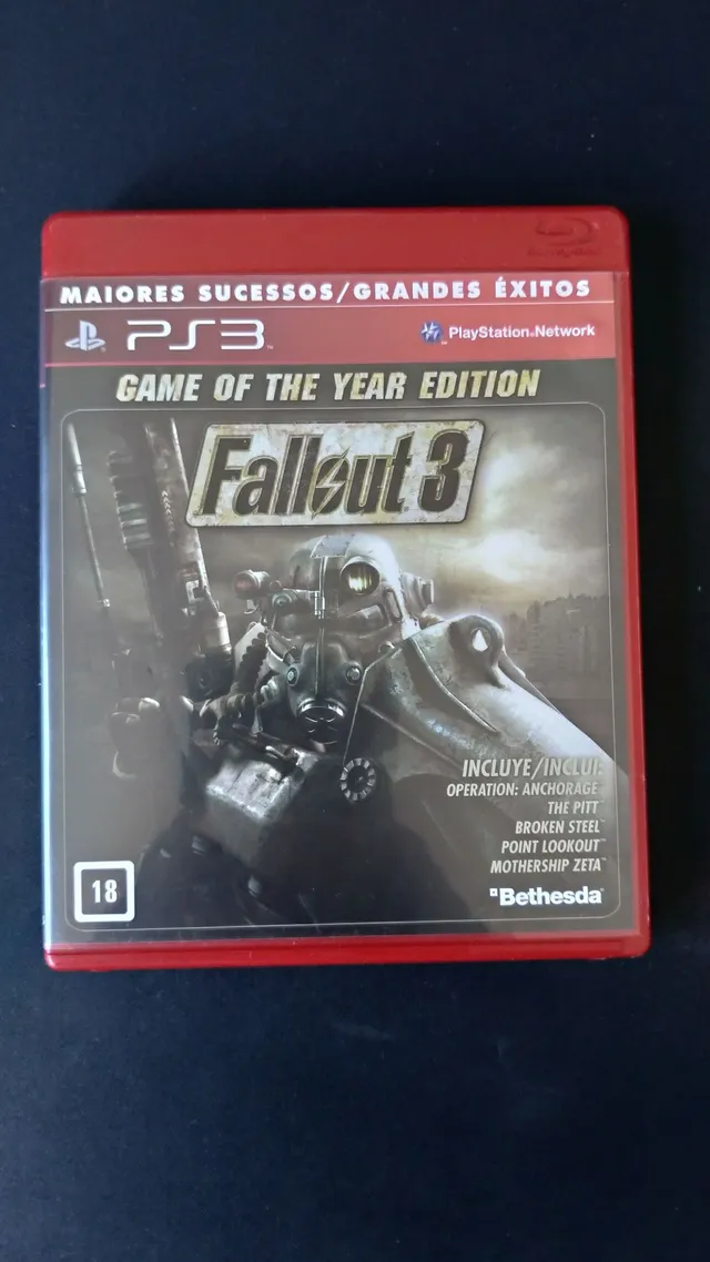 Jogo Novo Lacrado Fallout 3 Game Of The Year Edition Pc em