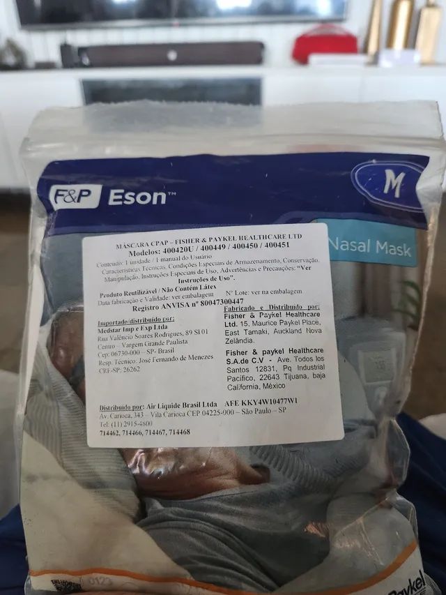 Mascara F&P para CPAP - Foto 6