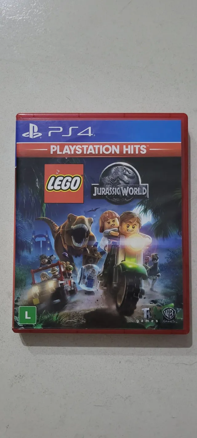 Jogo Computador Jurassic World Lego Parque Dinossauro Pc Dvd