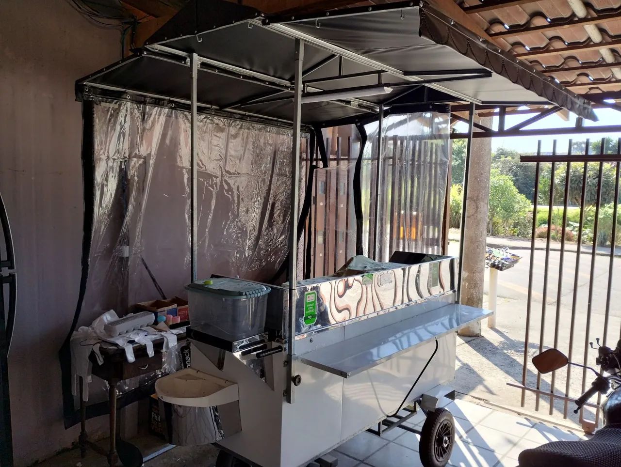 Carrinho de lanches completo para seu negócio! - Foto 3