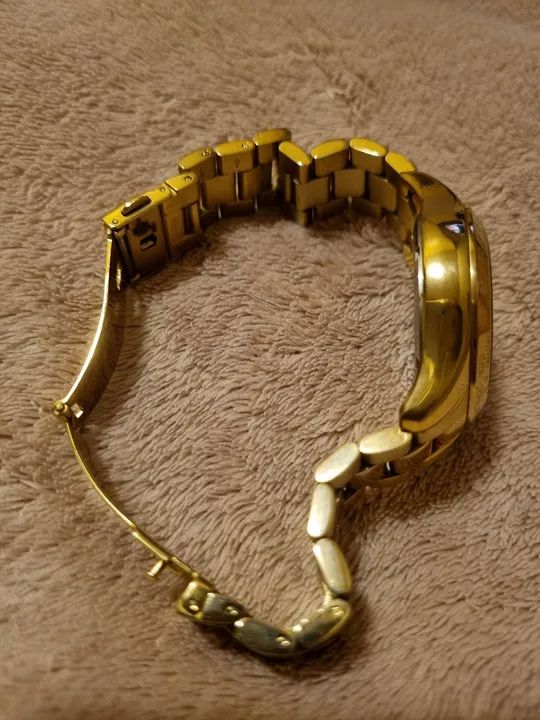 Relógio Michael Kors dourado - Foto 3