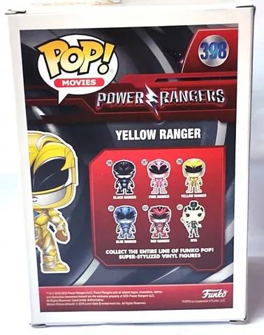 Funko Pop! Yellow Ranger #398 (lacrado) - Foto 2