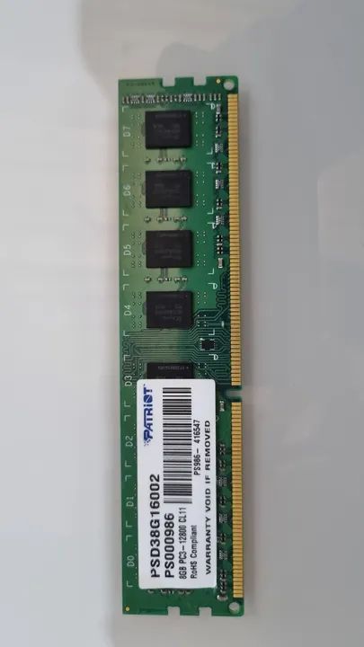 Memória RAM DDR3 Patriot Signature, 8GB, 1600MHz, Para PC