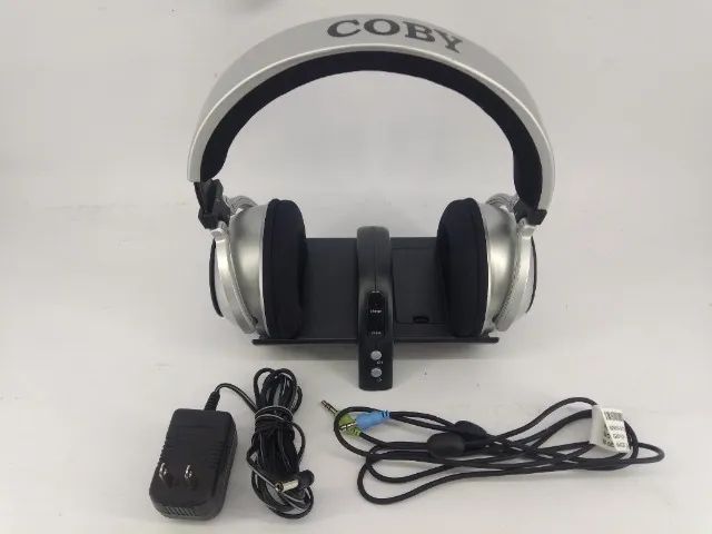 Fone de ouvido coby sem fio Usado funcionando