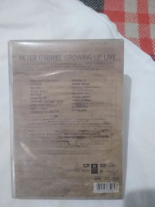 DVD Peter Gabriel - Growing Up Live  - Foto 2