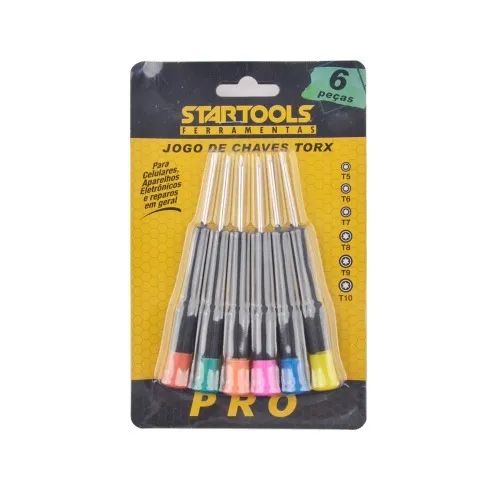Jogo De Chave Torx 6pçs Startools Ferramentas Ar0025