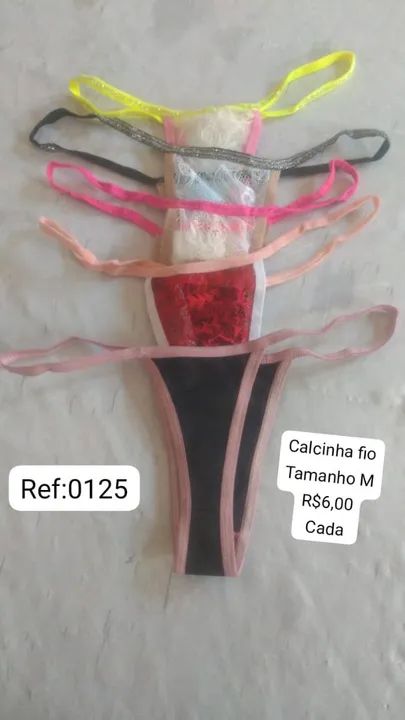 Lindas e maravilhosas calcinha no tamanho M - Foto 3