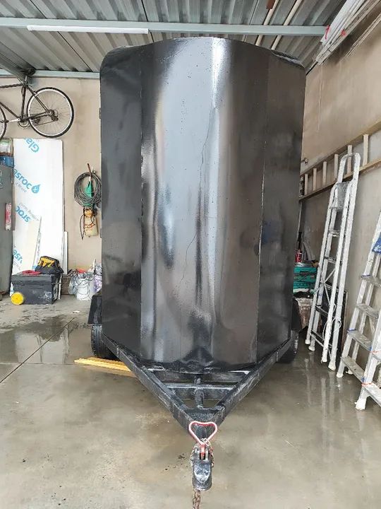 Carreta de Carga - Madeira e Metal - Foto 2