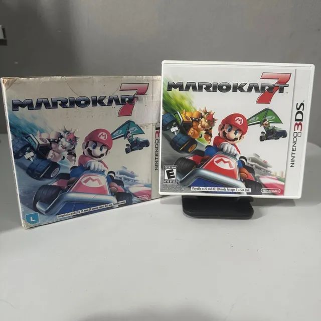 Mário Kart 7 com luva 3DS Usado