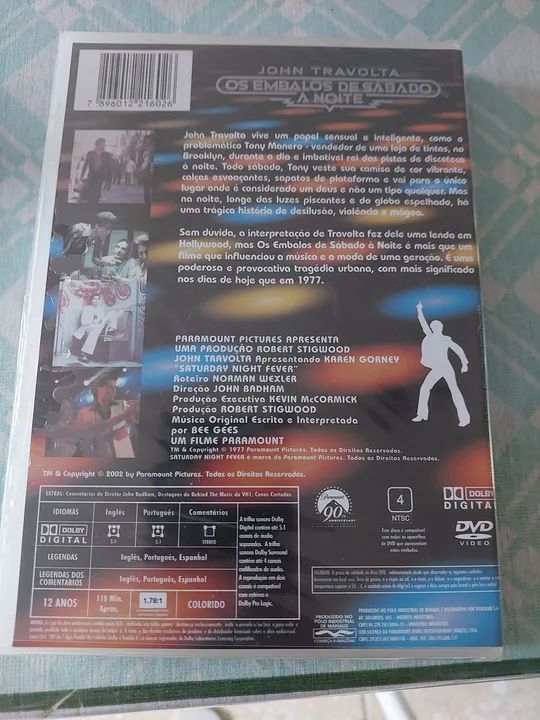 DVD Os Embalos de Sábado à Noite - John Travolta - Foto 2