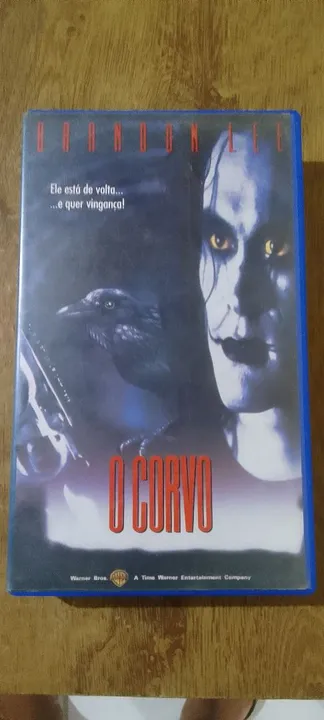 O Corvo fita vhs legendada