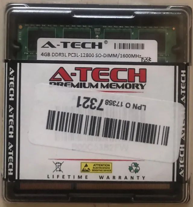 Memoria DDR3 1600MHZ_PC3 12800 SODIMM Nom-ECC - Foto 2