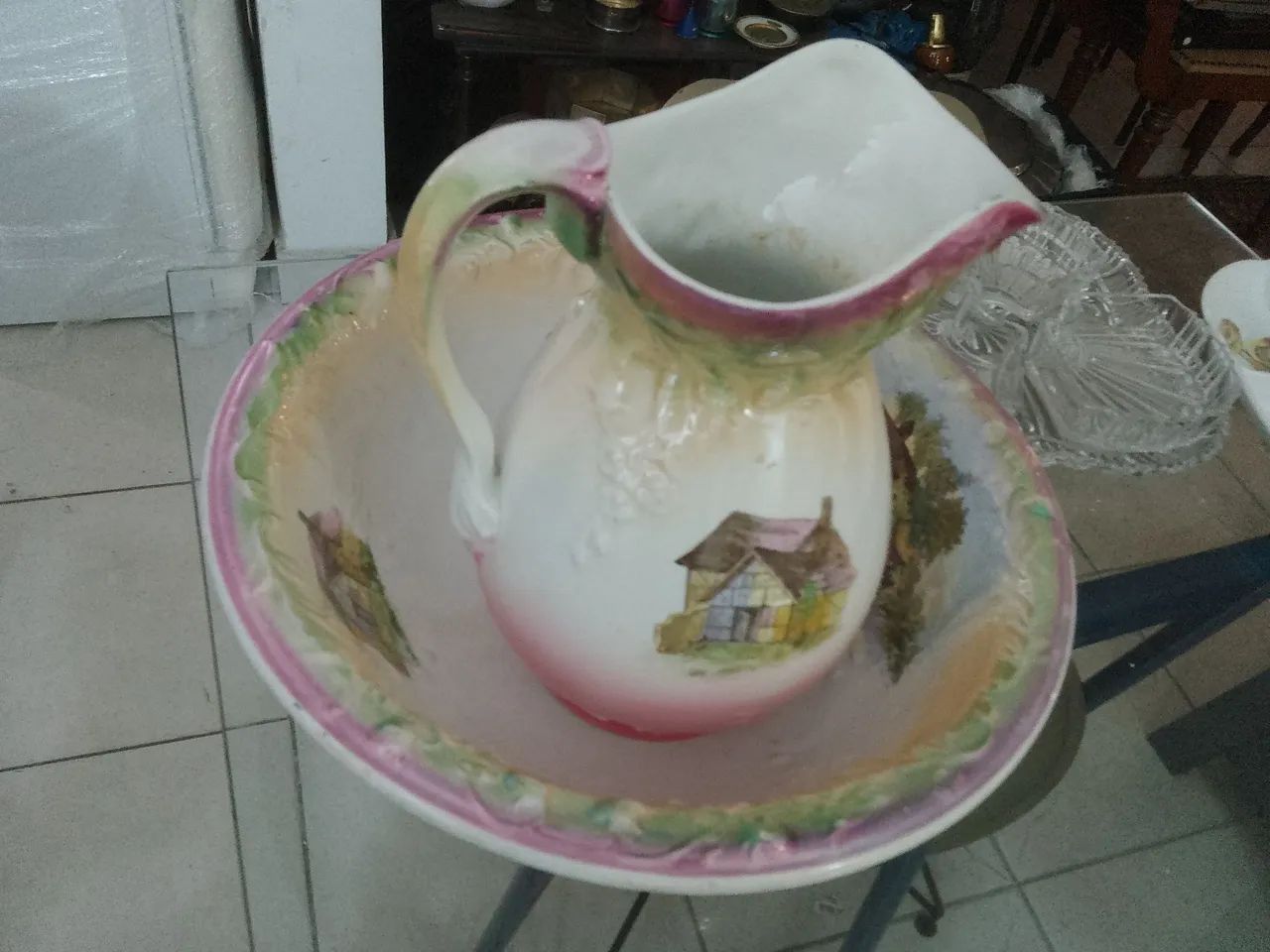 Jarra com bacia  - Foto 5