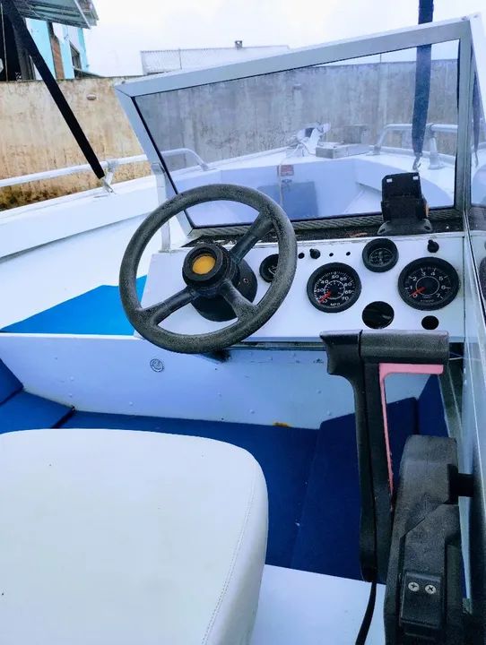 Lancha Levefort Marajó 16 Pés Motor Evinrude 30HP<br>Motor Evinrude 50HP - Foto 5