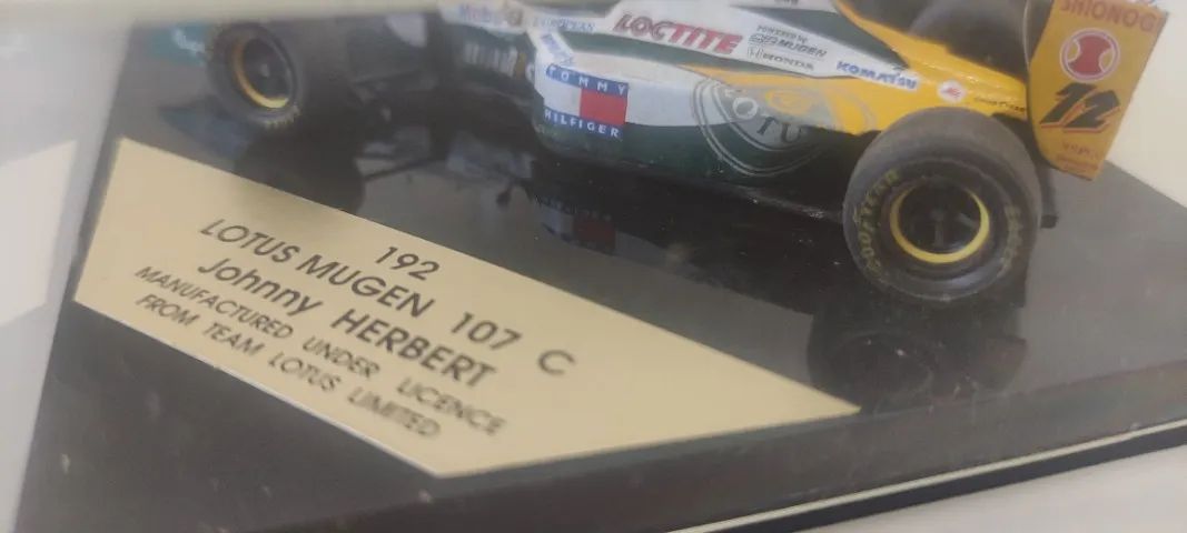F1 Lotus 107 C - Johnny Herbert 1994 - Onyx 1/43 Senna Mugen