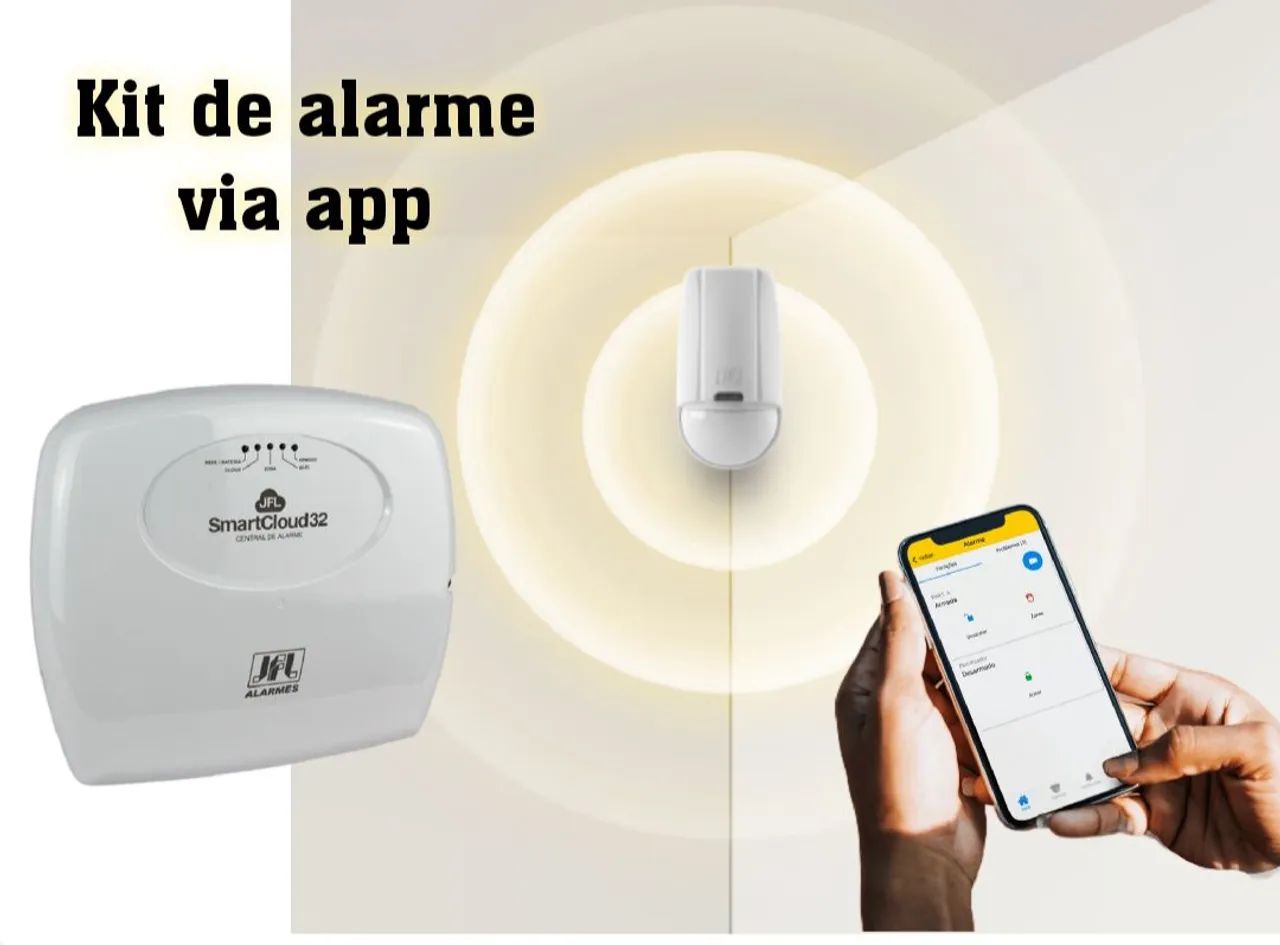 Kit de Alarme para Residência e Comércio 