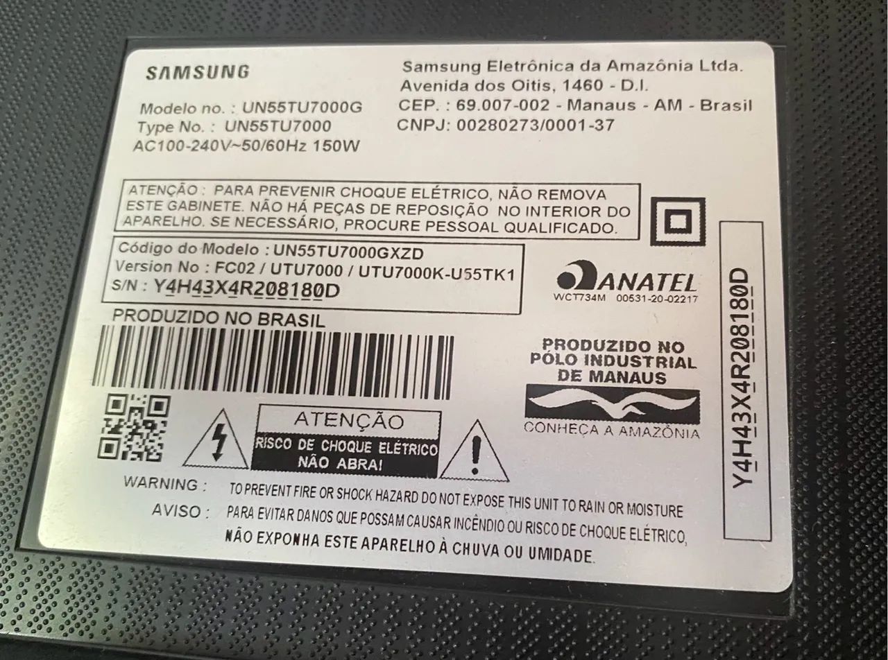 Smart TV 55 - Samsung