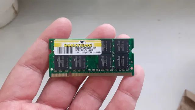 Memória notebook DDR2 667 2GB 