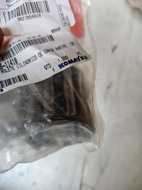 Escavadeira komatsu pc200 rolamento agulha novo original 20G2611410 - Foto 3