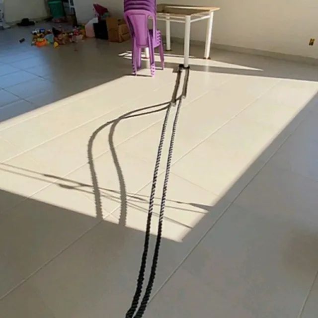 Corda Naval Preta 25 Mm Com 10 Metros - Foto 5