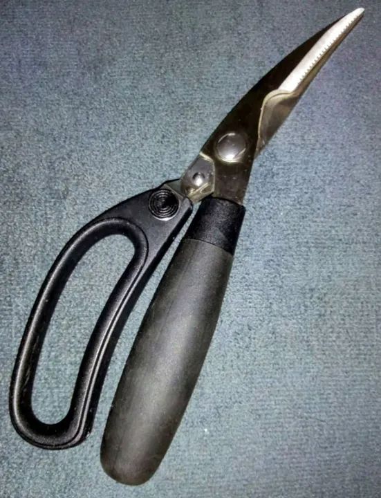 TESOURA INOX DE CORTAR FRANGO - Foto 3