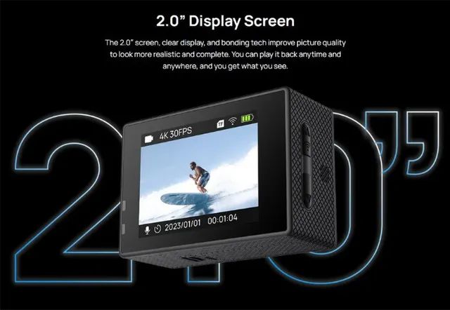 Câmera de Ação SJ4000 Air 4K (SJCam) - Foto 5