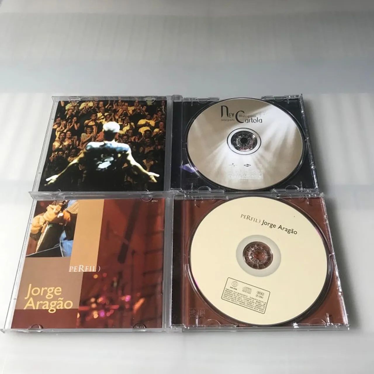 kit 2 cds mpb ney matogrosso/  Jorge Aragão  - Foto 2
