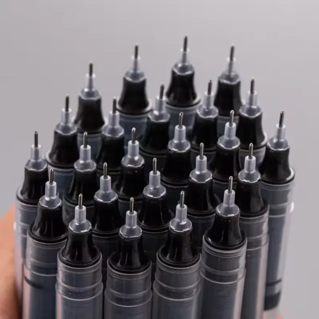 Caneta Nanquim 0.5mm / Conjunto 10pçs / Caneta Profissional / Pronta Entrega Rápida